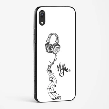 My Music Glass Case Phone Cover For iPhone XR