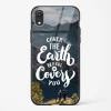 Travel Quote Glass Case Phone Cover For iPhone XR