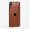 Brown Glass Case for iPhone XR
