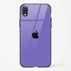 Purple Glass Case for iPhone XR