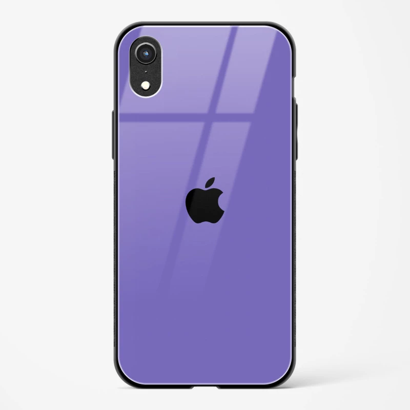 Purple Glass Case for iPhone XR