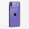 Purple Glass Case for iPhone XR