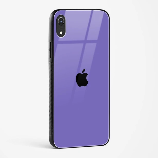Purple Glass Case for iPhone XR