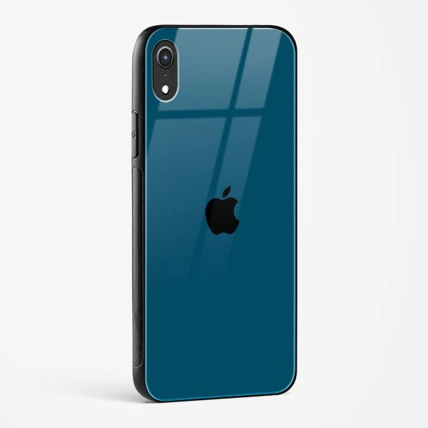 Olympic Blue Glass Case for iPhone XR