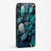 Pebble Design Glass Case for iPhone XR