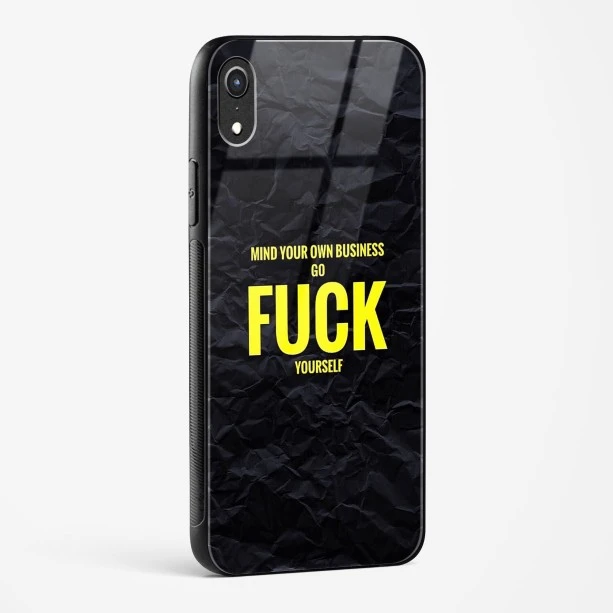 Attitude Glass Case for iPhone XR