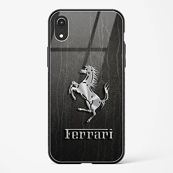 Ferrari Glass Case for iPhone XR