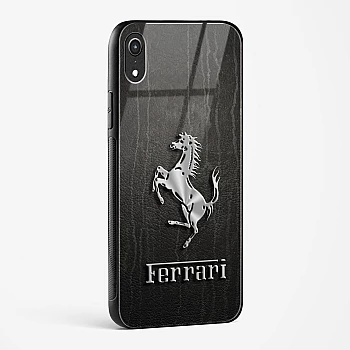 Ferrari Glass Case for iPhone XR