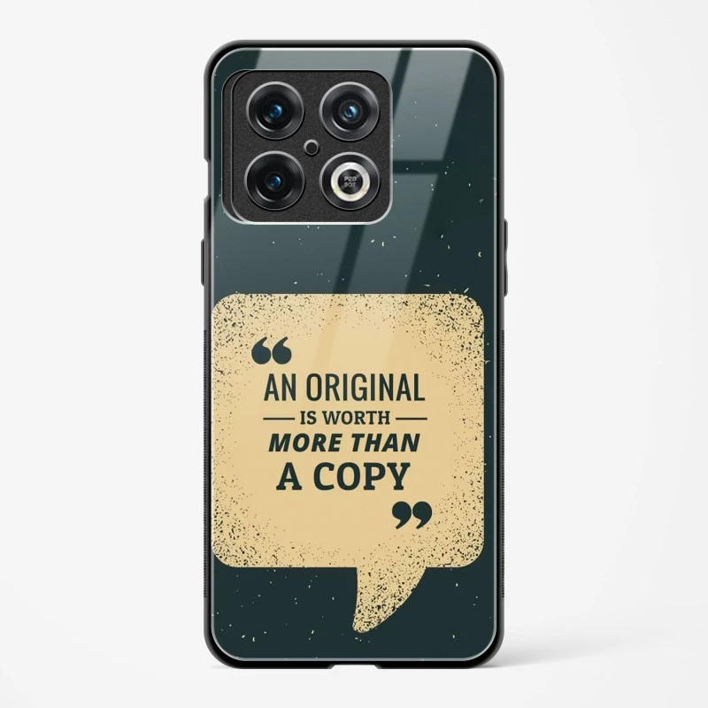 Glass Case For OnePlus 10 Pro 5G - Original Is Worth