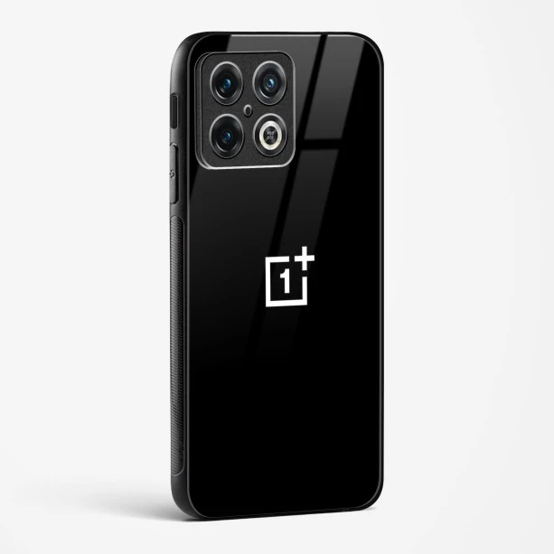 Rich Black Glossy Glass Case for OnePlus 10 Pro 5G