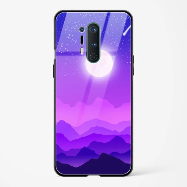 Glass Case For OnePlus 8 Pro - Mesmerizing Nature
