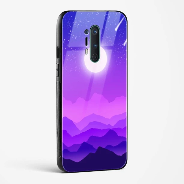 Glass Case For OnePlus 8 Pro - Mesmerizing Nature