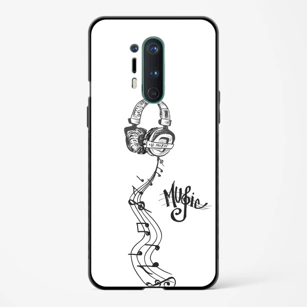 Glass Case For OnePlus 8 Pro - My Music