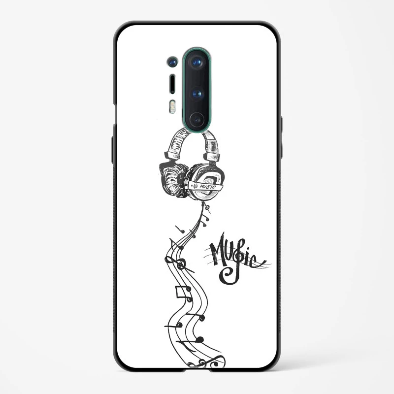 Glass Case For OnePlus 8 Pro - My Music