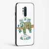Glass Case For OnePlus 8 Pro - Sleep Lover