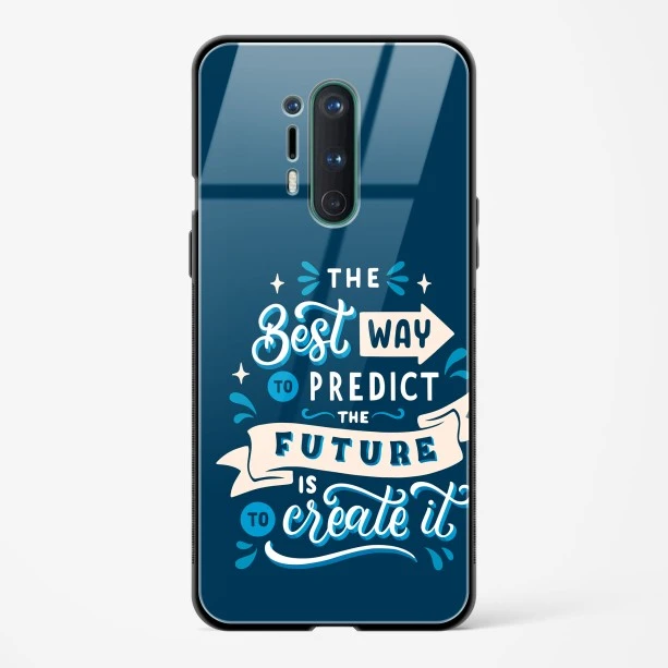Glass Case For OnePlus 8 Pro - Create Your Future