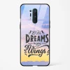 Glass Case For OnePlus 8 Pro - Dreams Are Your Wings