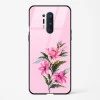 Glass Case For OnePlus 8 Pro - Flower Design Abstract 4