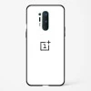 Pure White Glossy Glass Case for OnePlus 8 Pro