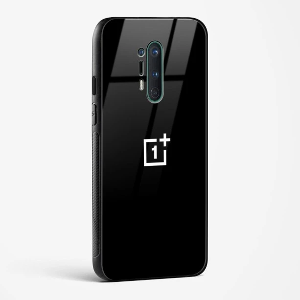 Rich Black Glossy Glass Case for OnePlus 8 Pro