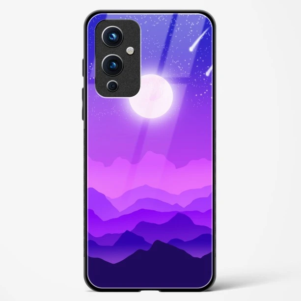 Glass Case For OnePlus 9 - Mesmerizing Nature