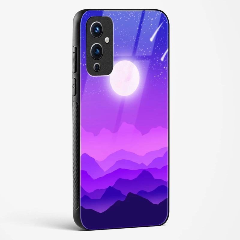Glass Case For OnePlus 9 - Mesmerizing Nature