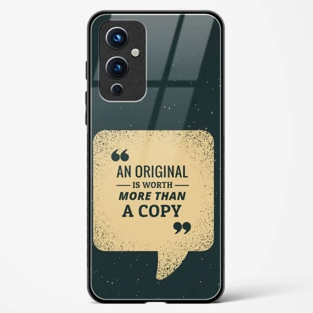 Glass Case For OnePlus 9 - Original Is Worth