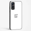 Pure White Glossy Glass Case for OnePlus 9