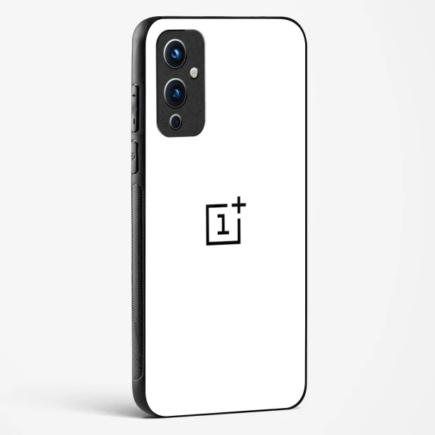 Pure White Glossy Glass Case for OnePlus 9