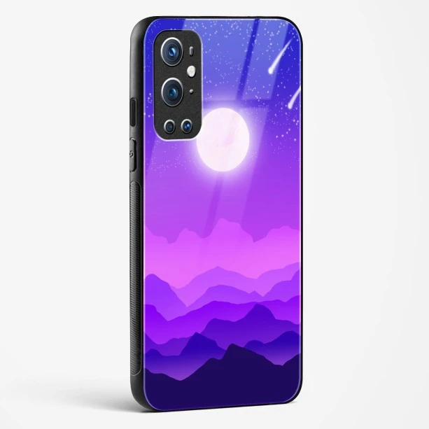 Glass Case For OnePlus 9 Pro - Mesmerizing Nature