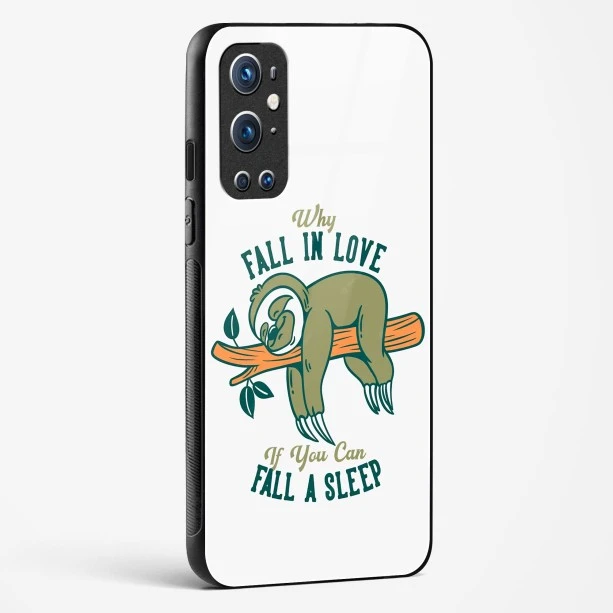 Glass Case For OnePlus 9 Pro - Sleep Lover