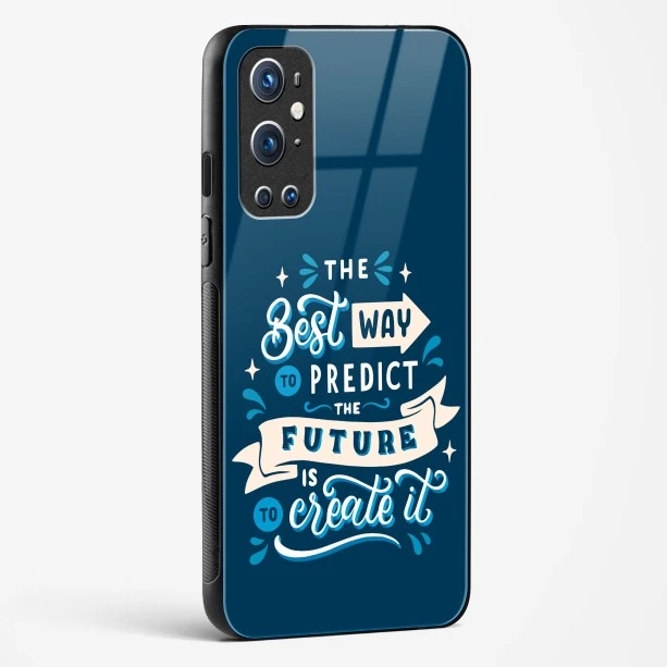 Glass Case For OnePlus 9 Pro - Create Your Future
