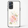 Glass Case For OnePlus 9 Pro - Flower Design Abstract 2