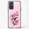 Glass Case For OnePlus 9 Pro - Flower Design Abstract 4