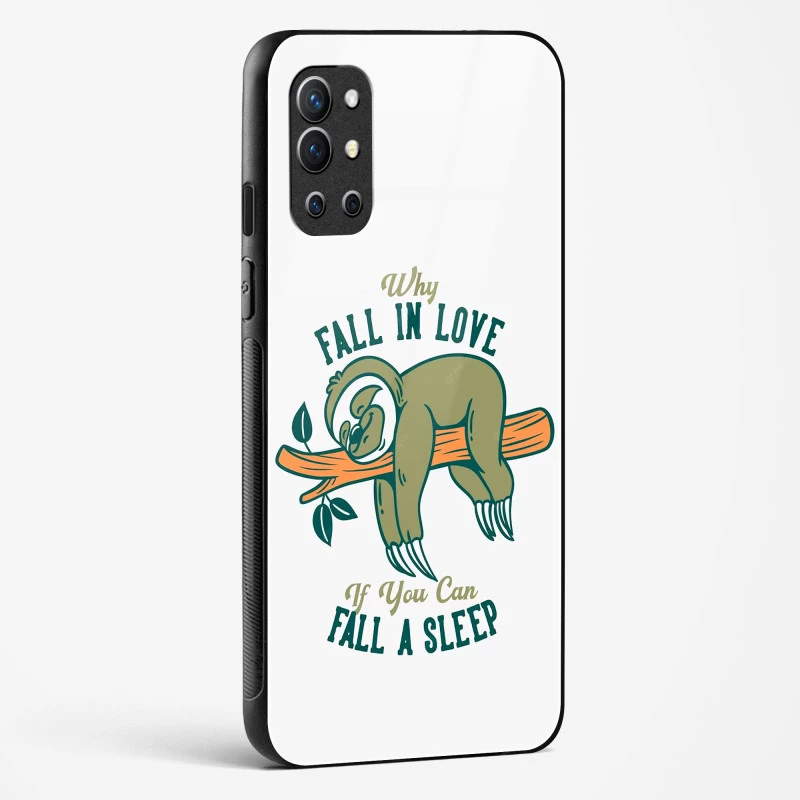 Sleep Lover Glass Case For OnePlus 9R
