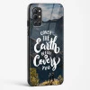 Travel Quote Glass Case For OnePlus 9R