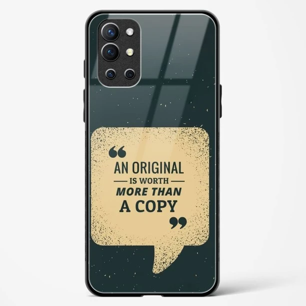 Original Is Worth Glass Case For OnePlus 9R