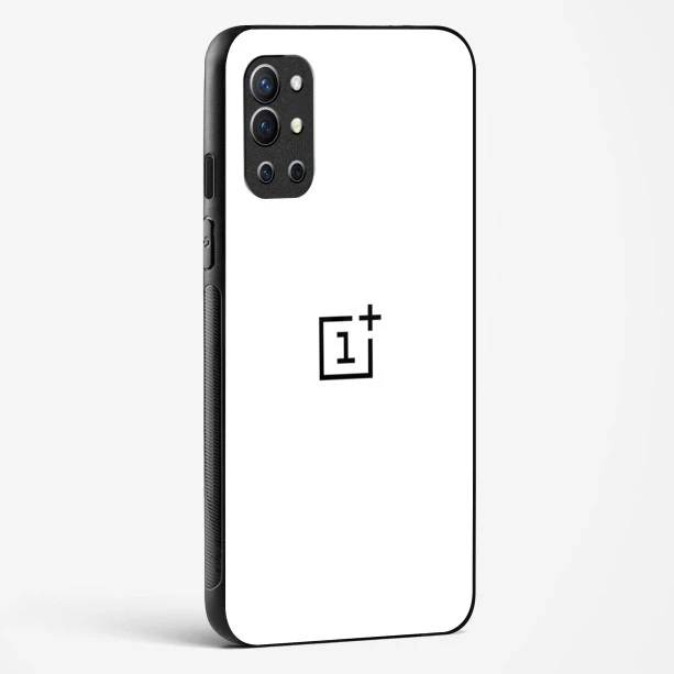 Pure White Glossy Glass Case for OnePlus 9R