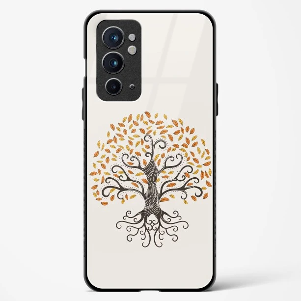 Oak Tree Deep Roots Glass Case For OnePlus 9RT
