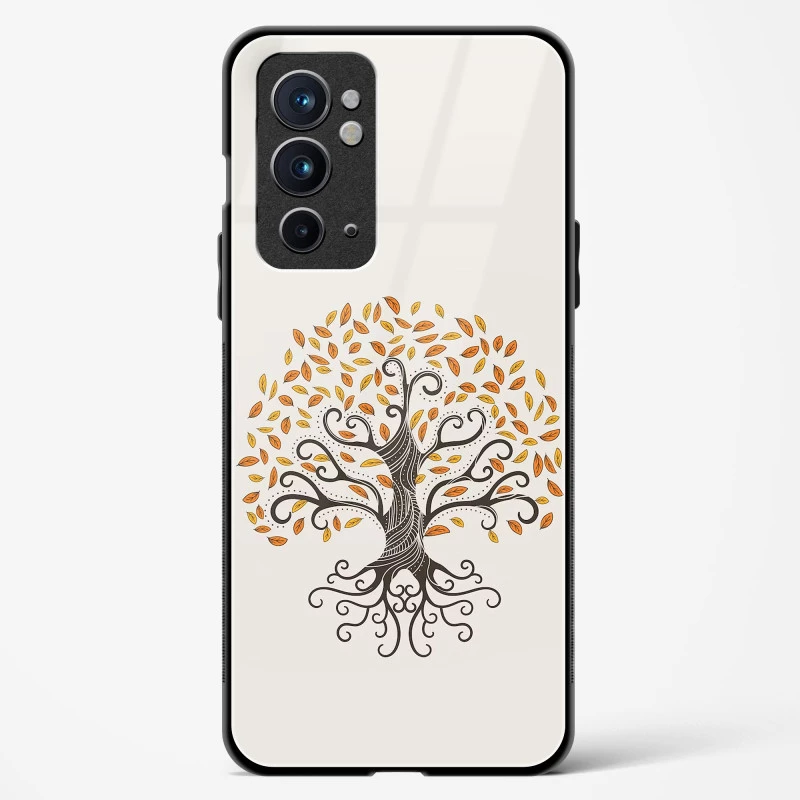 Oak Tree Deep Roots Glass Case For OnePlus 9RT