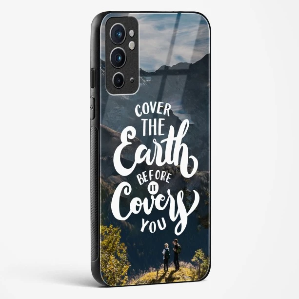 Travel Quote Glass Case For OnePlus 9RT