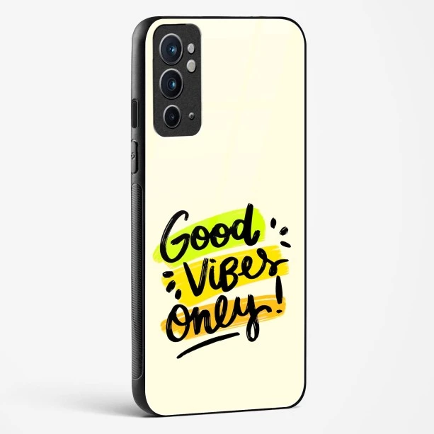 Good Vibes Only Glass Case For OnePlus 9RT