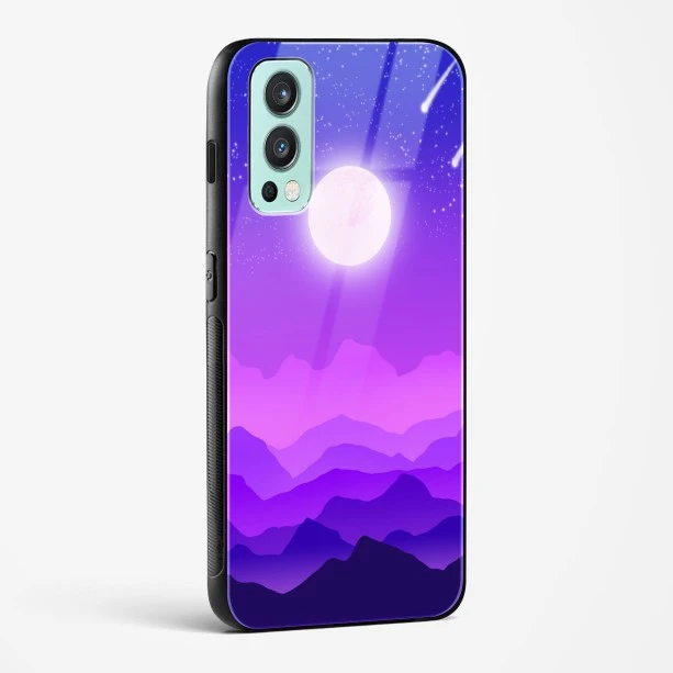 Glass Case For OnePlus Nord 2 - Mesmerizing Nature