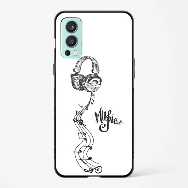 Glass Case For OnePlus Nord 2 - My Music
