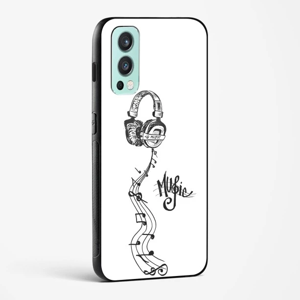 Glass Case For OnePlus Nord 2 - My Music