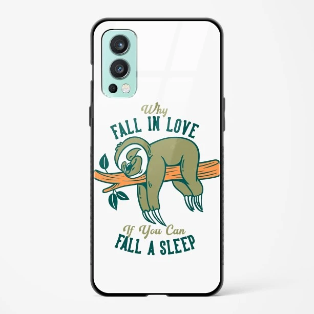 Glass Case For OnePlus Nord 2 - Sleep Lover