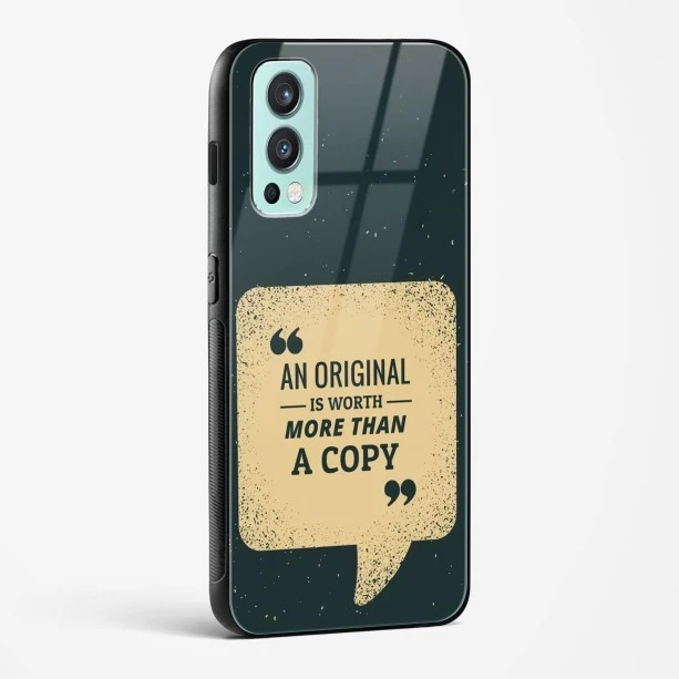 Glass Case For OnePlus Nord 2 - Original Is Worth
