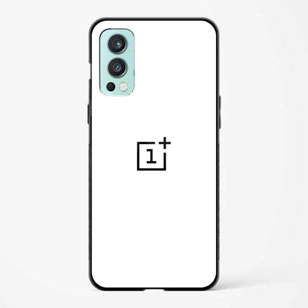 Pure White Glossy Glass Case for OnePlus Nord 2