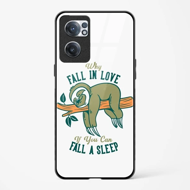 Glass Case For OnePlus Nord CE 2 5G - Sleep Lover