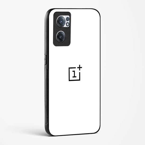 Pure White Glossy Glass Case for OnePlus Nord Ce 2 5G